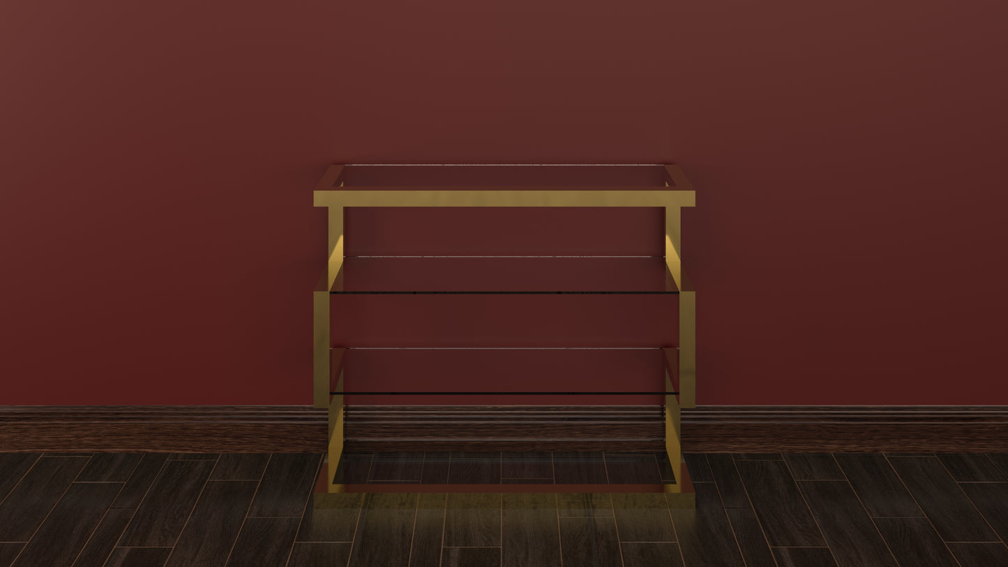 "Oklahoma" Brass Table